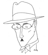 Fernando Pessoa – desenhado por Almada Negreiros